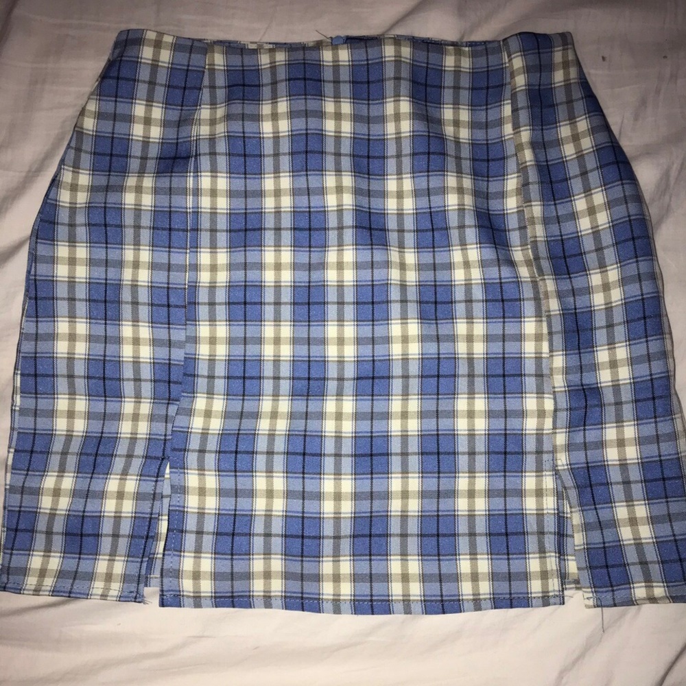 Plaid skirt